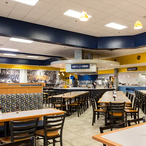 View of Dining Hall