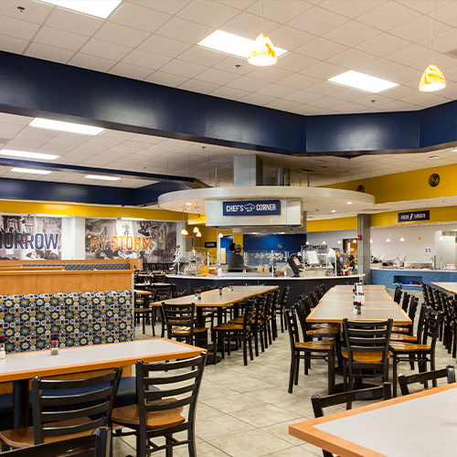 View of Dining Hall